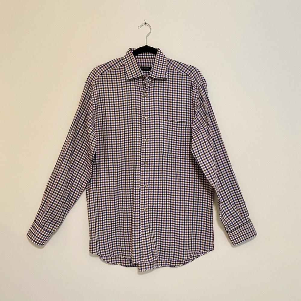 St. Croix Men’s Long Sleeve Dress Shirt- M…